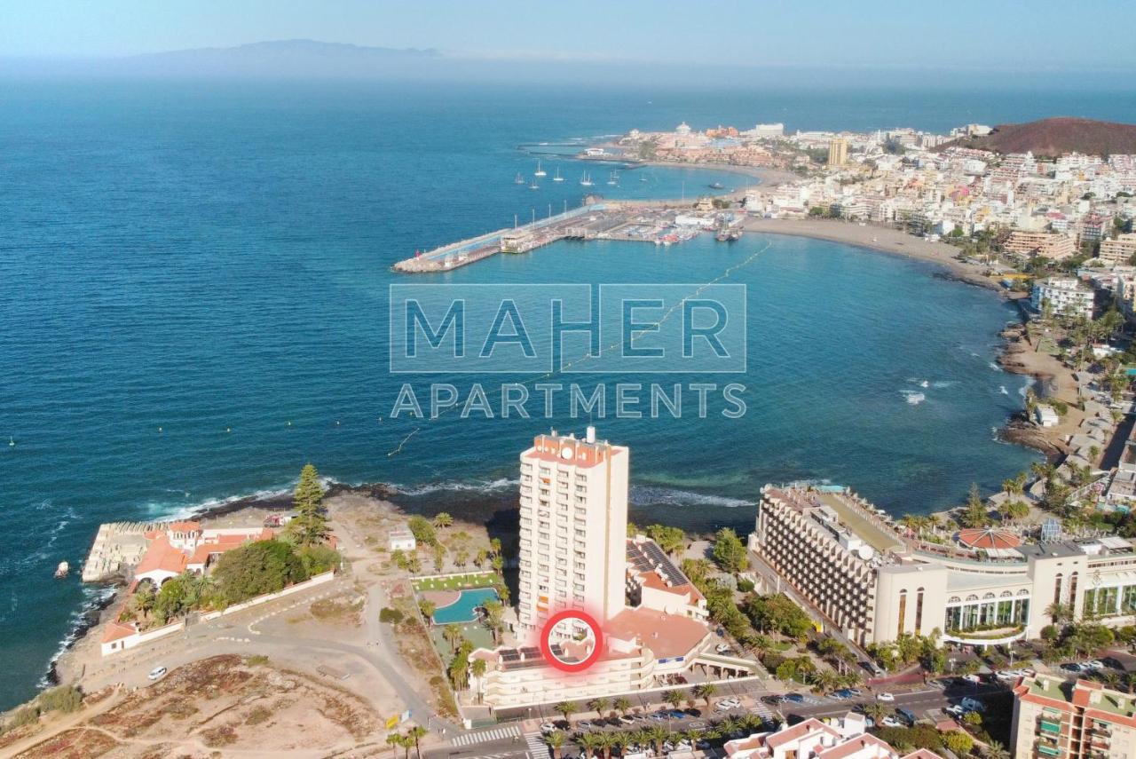 Cozy 1St Sea Line Apartment In The Quiet Area Los Cristianos  Exterior foto